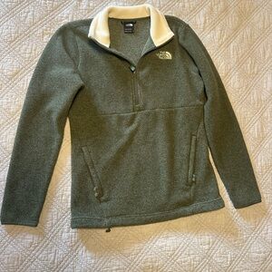The North Face Green Fleece Jacket- Size Small